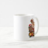 Mug Renneau de Noël Cozy – Café d'hiver mignon (Devant droit)