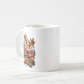 Mug Renneau de Noël Cozy – Café d'hiver mignon (Devant gauche)