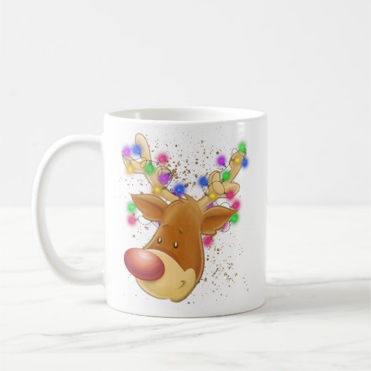 Mug Rennes dans les lumières (Gauche)