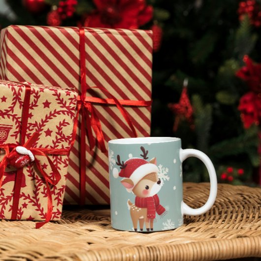 Mug Rennes de Noël
