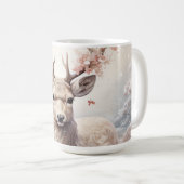 Mug Rennes De Noël Dans La Forêt (Devant droit)