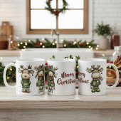 Mug Rennes de Noël mignons