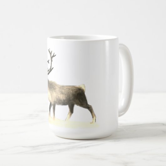 Mug Rennes en hiver (Devant droit)