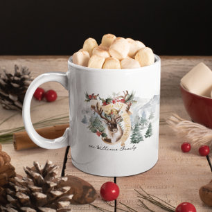 Mug Rennes & Ferme d'Arbres   Joyeux Noël 