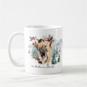 Mug Rennes & Ferme d'Arbres | Joyeux Noël (Gauche)