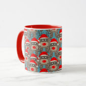 Mug Rennes flairés rouges (Devant gauche)