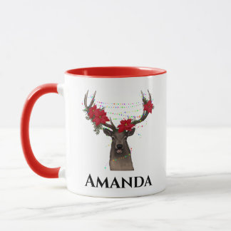 Mug Rennes personnalisées - lumière de noël