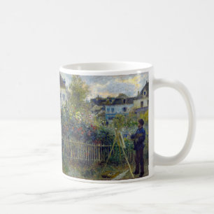 Mug Renoir - Claude Monet peignant dans son jardin