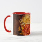 Mug Renoir - Dahlias, peinture d'art, (Gauche)