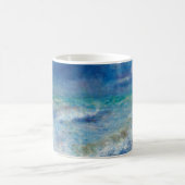Mug Renoir Seascape. Impressionnisme nautique bleu. Me (Centre)