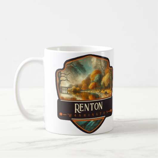 Mug Renton, Washington| Vintage (Gauche)