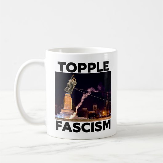 MUG "RENVERSEZ LE FASCISME" TRUMP (Gauche)