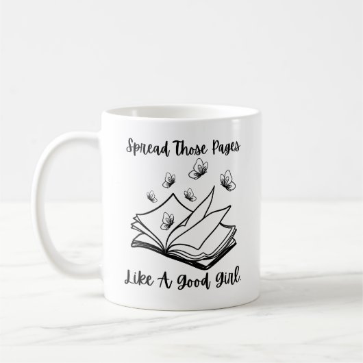 Mug Répandez Ces Pages Comme Une Bonne Fille, Lecteurs (Gauche)