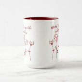 Mug Répandre la gentillesse comme des Fleurs sauvages (Centre)