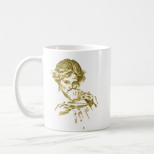 Mug Répands le THÉ, chérie (Gauche)