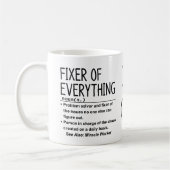 Mug Réparateur de tout (Gauche)