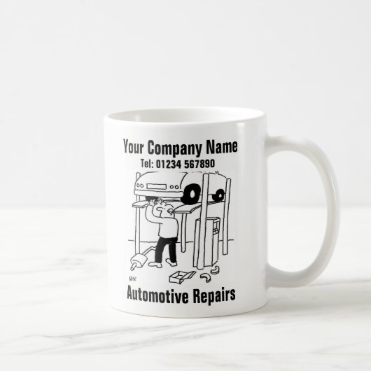 Mug Réparations automobiles (Droite)