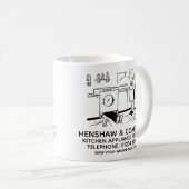 Mug Réparations de machine à laver Promotionnels (Devant droit)