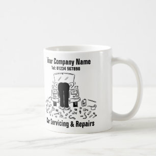 Mug Réparations et entretien de voitures dans un garag