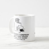 Mug Réparations et entretien des appareils de cuisine (Devant gauche)