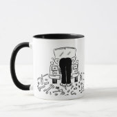 Mug Réparations mécaniques des voitures amusantes (Gauche)