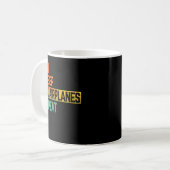 Mug Répare Mécanicien d'avion Manger Dormir Répéter Aq (Devant gauche)