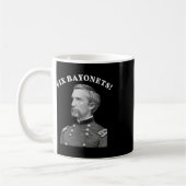 Mug Réparez le devis de guerre civile de Bayonets Josh (Gauche)