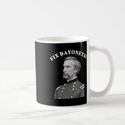 Mug Réparez le devis de guerre civile de Bayonets Josh (Droite)