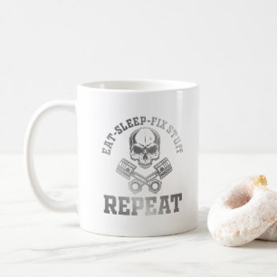 Mug Réparez les trucs Répétez le réparateur amusant