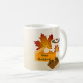 Mug Repas de Thanksgiving Cuisine Tarte au potiron Cho (Devant droit)