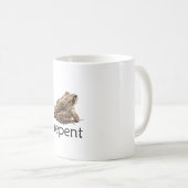 Mug Repens-toi grenouille, mème drôle (Devant droit)