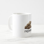Mug Repens-toi grenouille, mème drôle (Devant gauche)