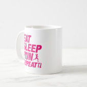 Mug Répéter la course de sommeil (Devant gauche)