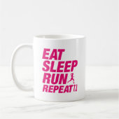 Mug Répéter la course de sommeil (Gauche)