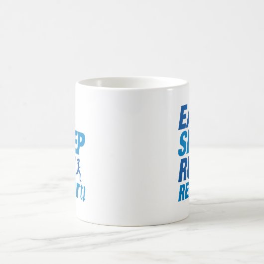 Mug Répéter la course de sommeil (Centre)