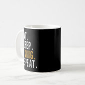 Mug Répéter la Randonnée du sommeil (Devant gauche)
