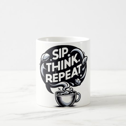 Mug Répéter la réflexion Sip (Centre)