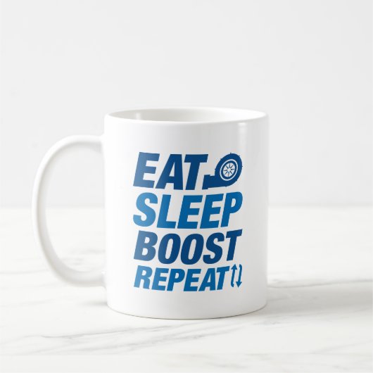 Mug Répéter l'accélération du sommeil (Gauche)
