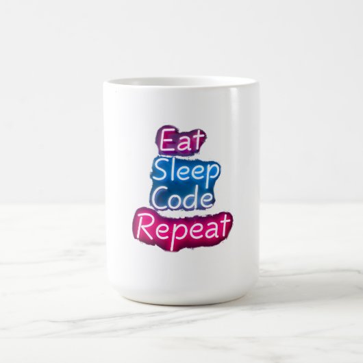 Mug Répéter le code du sommeil (Centre)