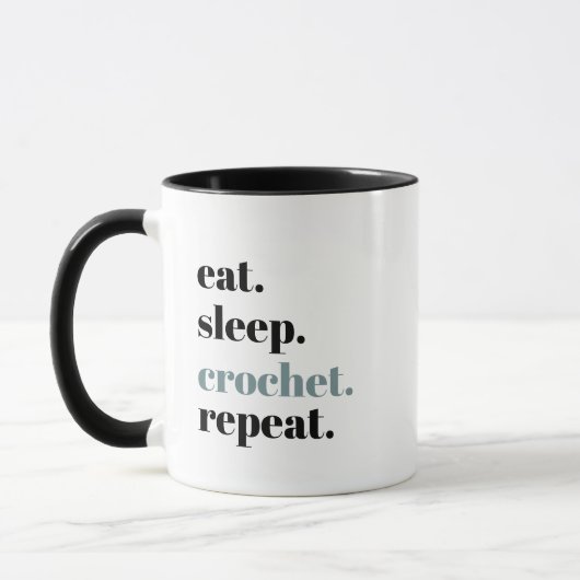 Mug Répéter le Crochet du sommeil (Gauche)