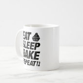 Mug Répéter le gâteau du sommeil (Devant gauche)