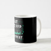 Mug Répéter le golf de Sleep Eat (Devant droit)