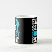 Mug Répéter le hockey du sommeil (Centre)