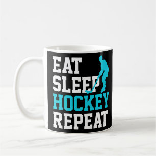 Mug Répéter le hockey du sommeil