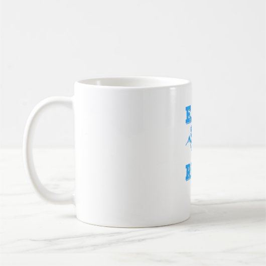 Mug Répéter le ski du sommeil (Gauche)