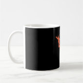 Mug Répéter le ski du sommeil (Gauche)