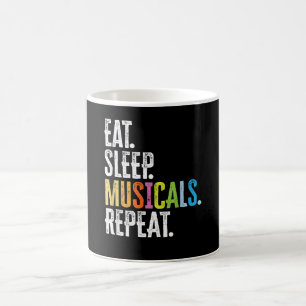 Mug Répéter les comédies musicales du sommeil