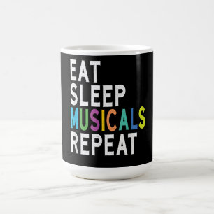 Mug Répéter les comédies musicales du sommeil