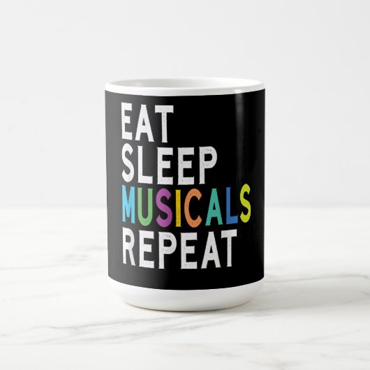 Mug Répéter les comédies musicales du sommeil (Centre)