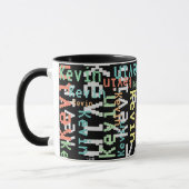 Mug Répéter les noms de couleurs de pixels partout en  (Gauche)